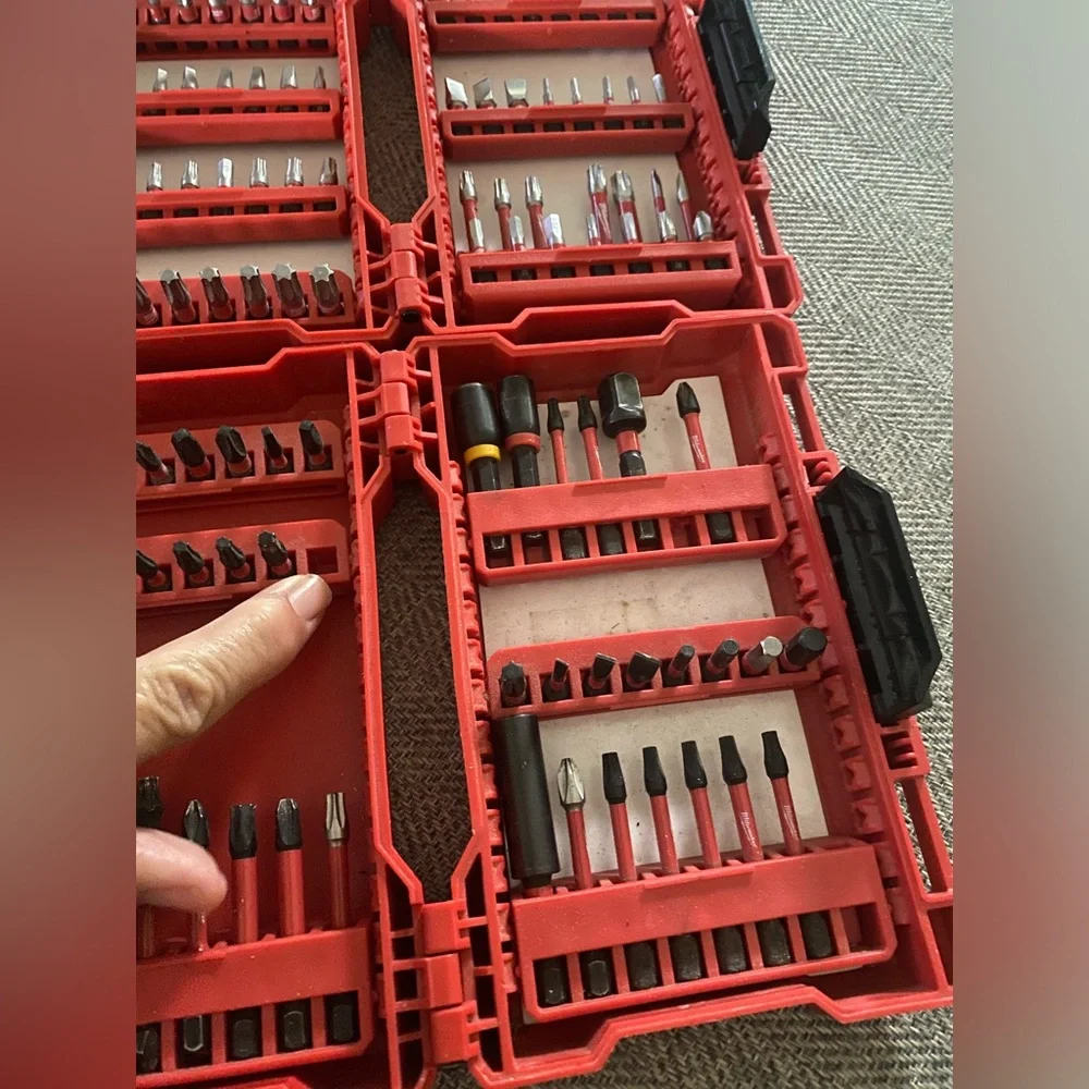 Milwaukee Shockwave Impact Duty Driver Bit Set 44Pc & 62pc Two Set!